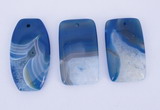 NGP933 5PCS 30*50-55mm mixed shape agate druzy geode gemstone pendants