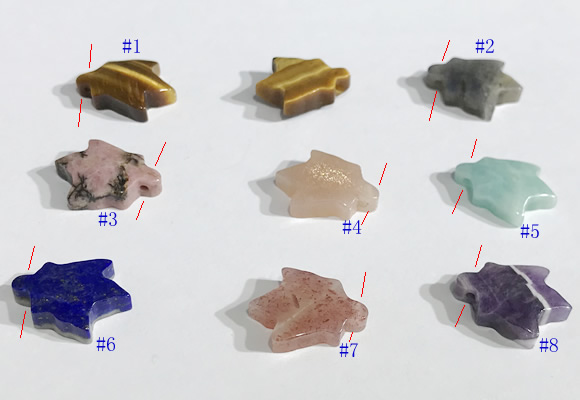 NGP9737 13*18mm  mixed gemstone pendants wholesale