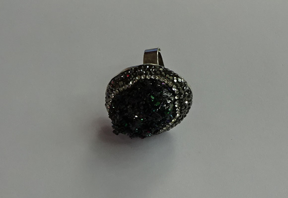 NGR2007 22*28mm freeform gemstone rings wholesale