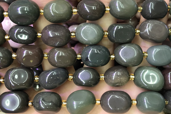NUGG173 15 inches 10*12mm - 13*18mm nuggets jasper beads