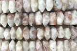 NUGG81 15 inches 13mm - 15mm faceted nuggets sunstone gemstone beads