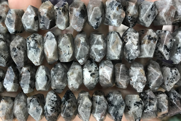 NUGG88 15 inches 13mm - 15mm faceted nuggets yooperlite gemstone beads