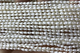 PEAR03 14 inches 2.5mm – 3mm white freshwater pearl beads