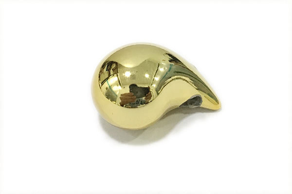 PEND20 15*25mm copper pendant gold plated
