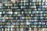 ROND185 15 inches 2*4mm rondelle indian agate gemstone beads