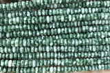 ROND190 15 inches 2*4mm rondelle Qinghai jade gemstone beads