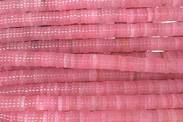 ROND246 15 inches 1.5*6mm heishi jade gemstone beads