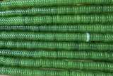 ROND262 15 inches 1.5*6mm heishi jade gemstone beads