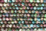SEAS55 15 inches 6mm round dyed imperial jasper beads