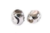 Silv170 10*11mm 925 Sterling Silver Beads Enamel Plated