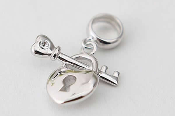 Silv78 14*20mm 925 Sterling Silver Pendant