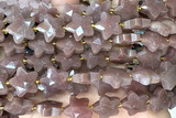 STAR47 15 inches 14mm faceted star jade gemstone beads
