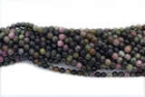 TPUR09 15 inches 6mm round tourmaline gemstone beads