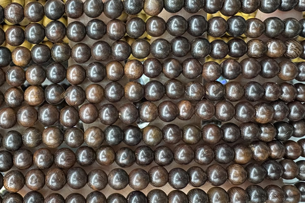 WOOD09 15 inches 6mm round wood beads wholesale